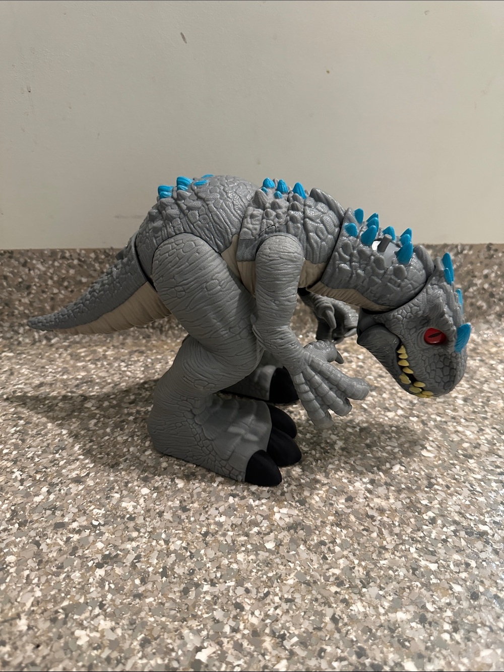 Fisher-Price Gray and Blue Dino